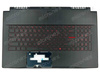 MSI Thin GF75 9SCSK 9SCSR Palmrest klawiatura obudowa LED US-International czarny