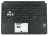 Asus TUF Gaming FX505GM FX505GU Palmrest klawiatura obudowa LED US-International czarny