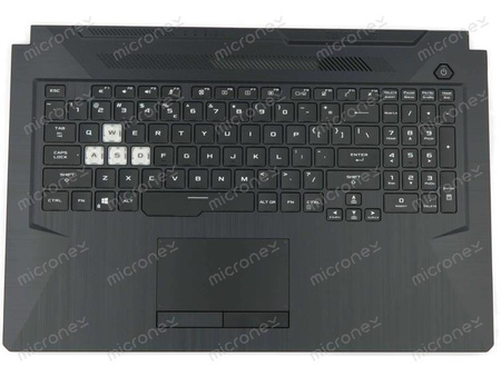 Asus TUF Gaming TUF706IU Palmrest klawiatura obudowa LED RGB US-International czarny