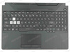 Asus TUF Gaming F15 FX506IU Palmrest klawiatura obudowa LED RGB US-International czarny