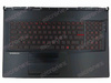 MSI Leopard GL75 10SEK 10SER Palmrest klawiatura obudowa LED US-International czarny