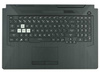 Asus TUF766QR Palmrest klawiatura obudowa LED RGB US-International czarny