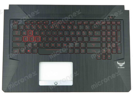 Asus TUF Gaming FX705GE Palmrest klawiatura obudowa LED US-International czarny