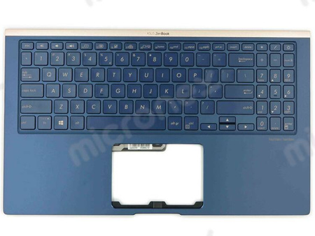 Asus ZenBook 15 UX533FN Palmrest klawiatura obudowa LED US-International niebieski