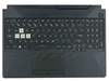 Asus FX506IHR Palmrest klawiatura obudowa LED RGB US-International czarny