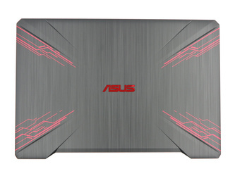 Asus ROG PX504GD Klapa matrycy Plastik (PU) czarny z czerwonym wykończeniem