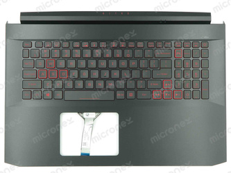 Acer Nitro 5 AN517-54 Palmrest klawiatura obudowa LED US-International czarny