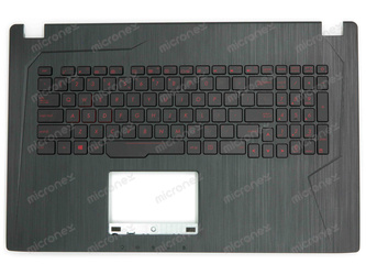 Asus ROG FX753VD FX753VE Palmrest klawiatura obudowa LED US-International czarny