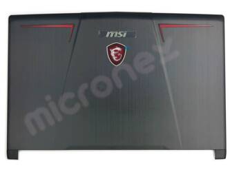 MSI 307-6P7A211-HG0 Klapa matrycy czarny z czerwonym wykończeniem